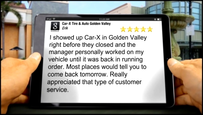 Ridgedale Center, Golden Valley Auto Repair, Brakes & Tire Service Excellent Five Star Review 
