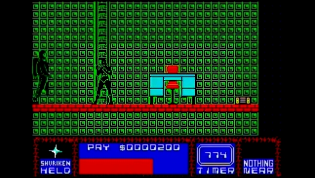 Saboteur 2 (ZX Spectrum). Mission 3: Harmony with the Universe 