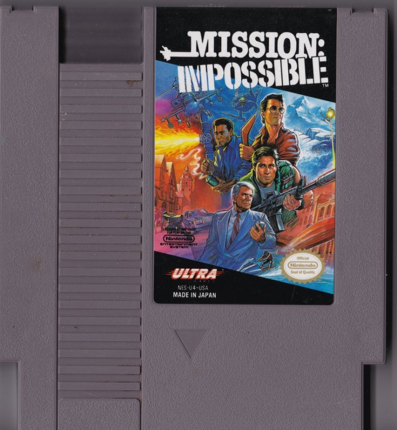 Mission Impossible (NES) - Game Over