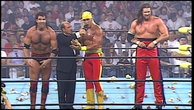 Hulk Hogan NWO formation interview, WCW Bash at the Beach 1996 