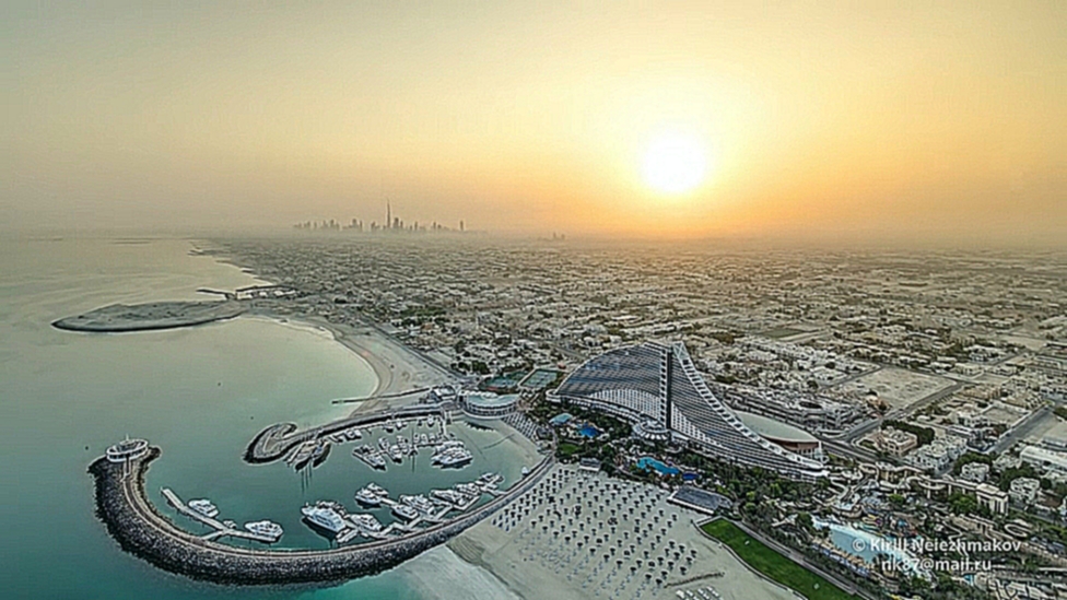 Дубай. Объединенные Арабские Эмираты Timelapse/Hyperlapse 