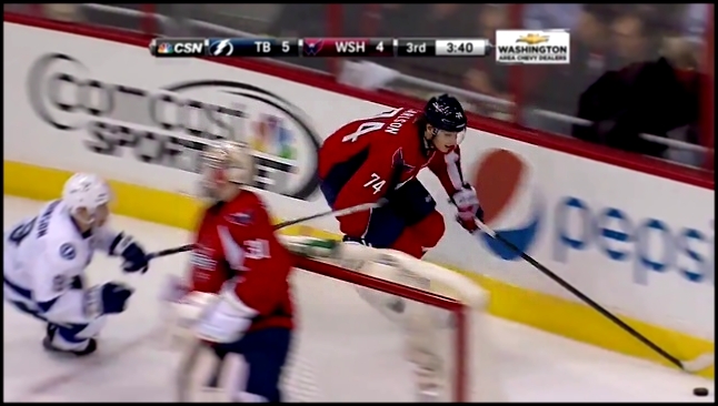 Супер матч А.Овечкина . НХЛ 2013/14. WSH-TB 3тайм 