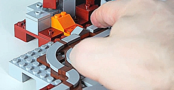 LEGO Minecraft: The Nether Railway 21130 - Обзор 