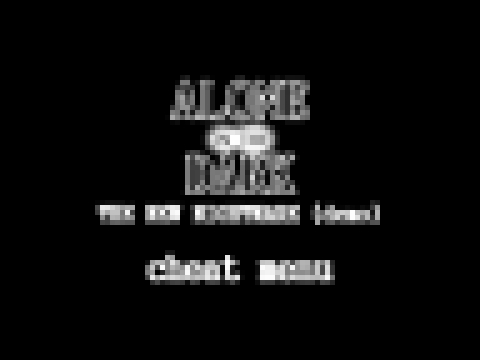 Alone in the Dark - The New Nightmare (demo) cheat menu 