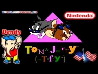 Том и Джерри Денди Полное прохождение игры на Dendy Tom and Jerry NES Американская игра 1991 