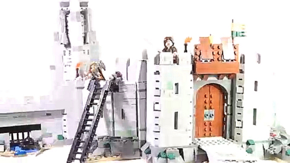 Lego The Lord of the Rings 9474 The Battle of Helm's Deep - Lego Speed build 