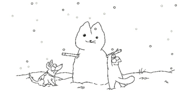 Кот Саймона: серия 49. Снегокот 