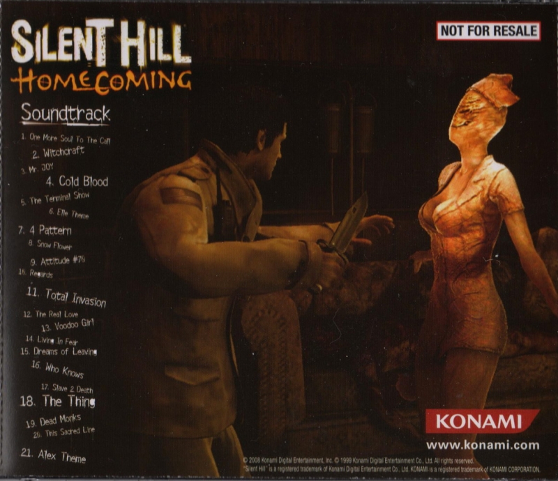 Homecoming "Silent Hill Homecoming" OST
