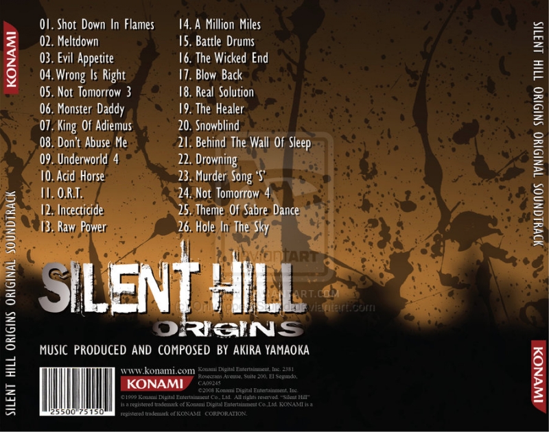 Shot Down In Flames Silent Hill Origins OST