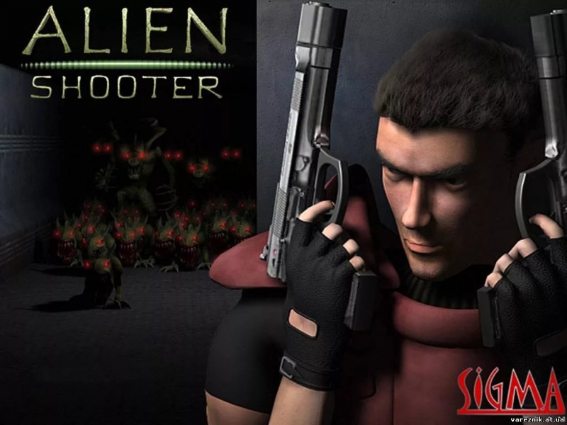 Alien Shooter Menu