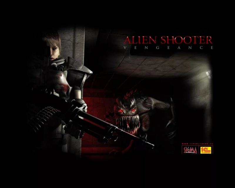 Alien Shooter - Menu