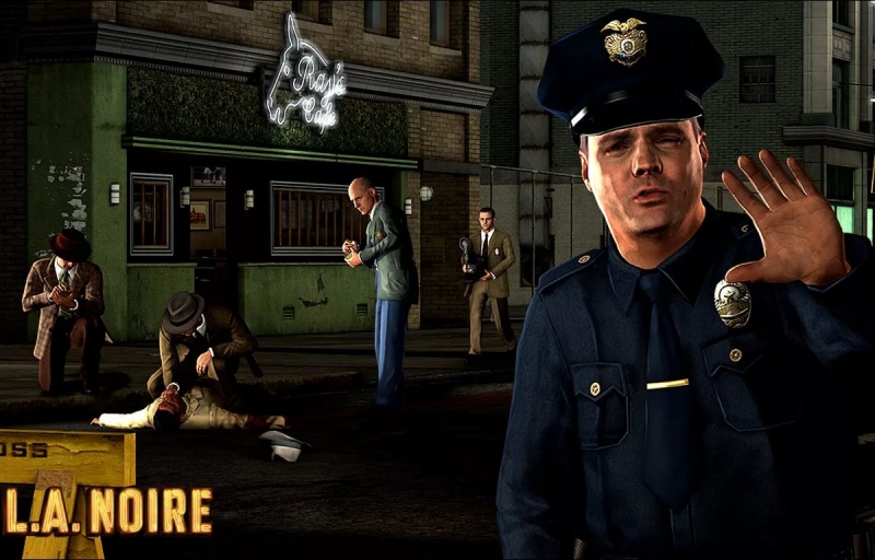 Andrew Hale & Simon Hale - Investigate Sad  L.A. Noire Crime Scene