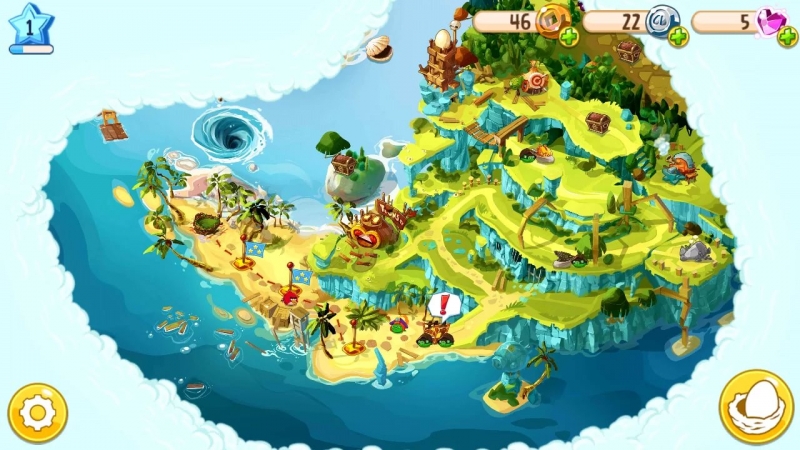 Angry Birds Epic The Porkades Islands