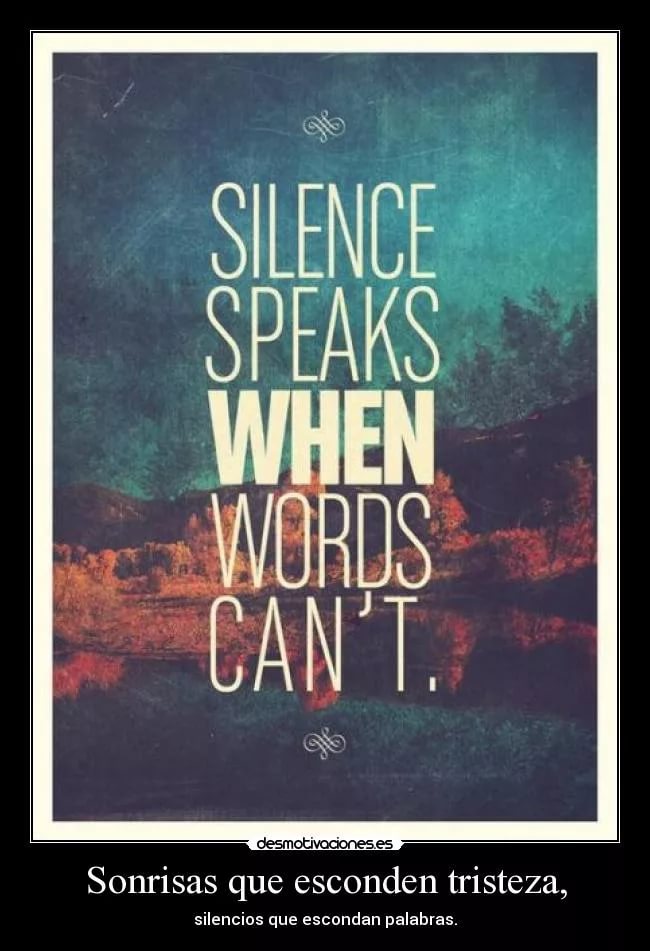 Words Of Silence