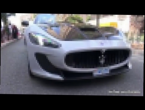 Maserati GranCabrio - Запуск двигателя и его звук! 