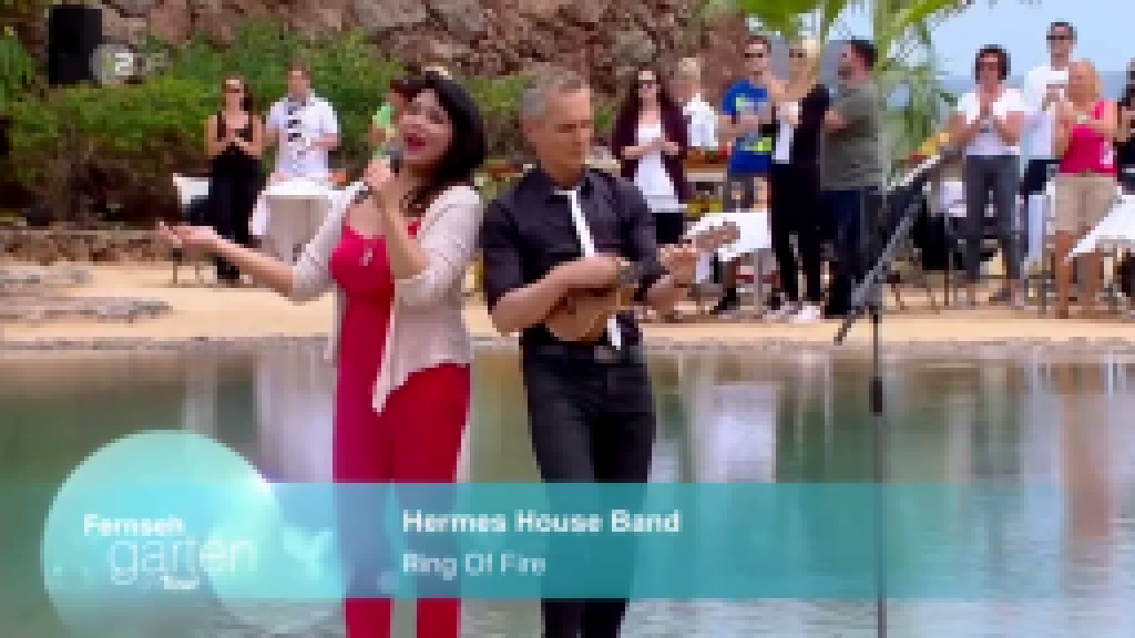 Hermes House Band - Ring of fire (ZDF-Fernsehgarten on tour - 23. April 2017) 