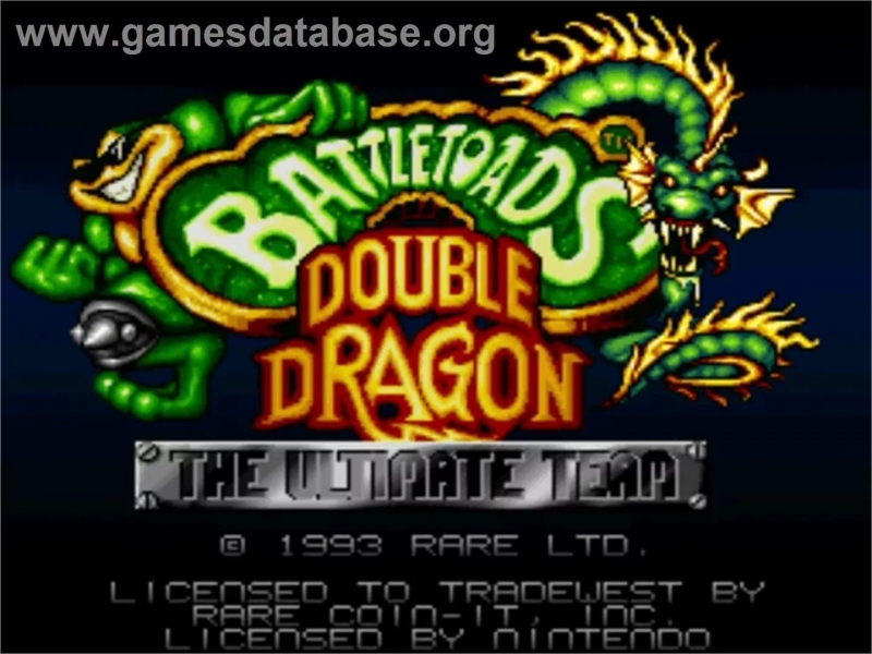 Battletoads & Double Dragon - Level 2 Speed Run on Blag Alley