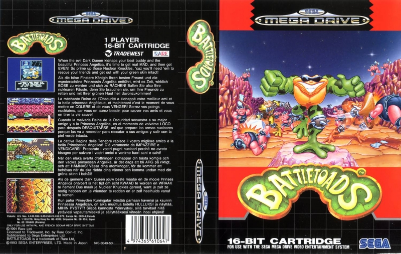 Battletoads OST [SEGA Mega Drive]