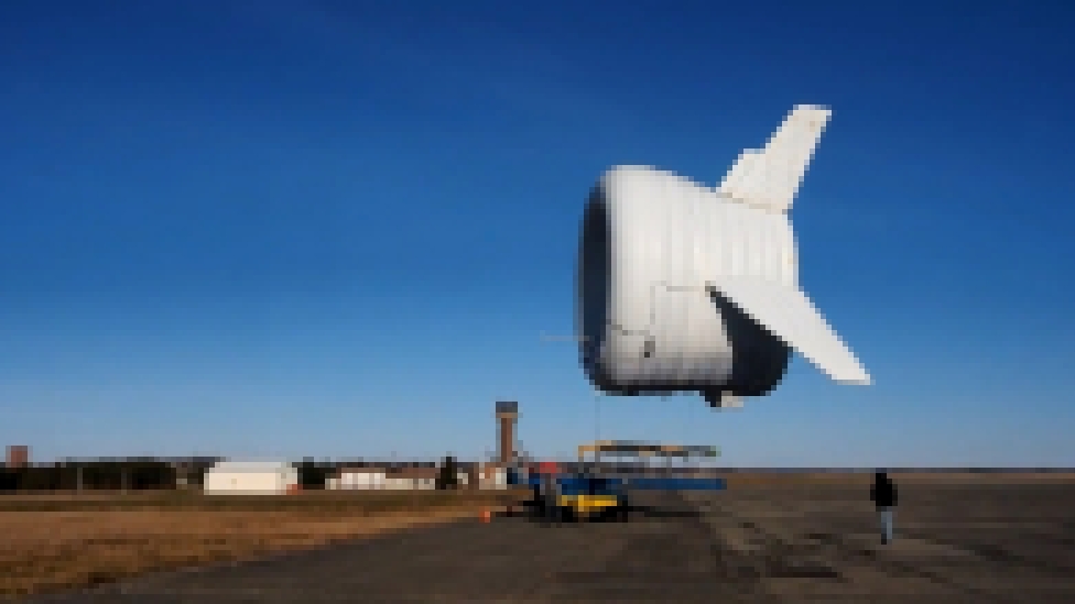 Ветряная турбина внутри дирижабля может принести энергию в любую точку планеты 