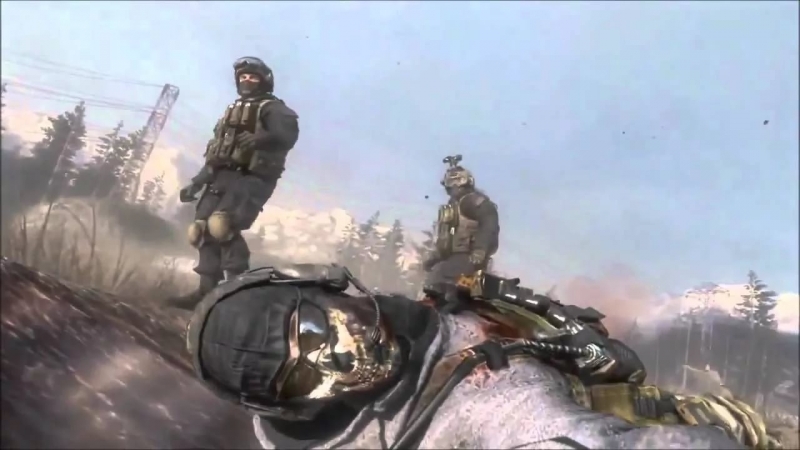 Call of Duty 4 - Modern Warfare 2 - Смерть Роуча и Гоуста