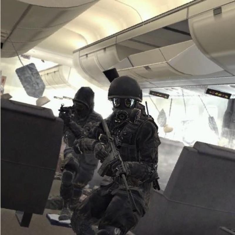 Call of Duty 4 Modern Warfare - Airplane soundtrack