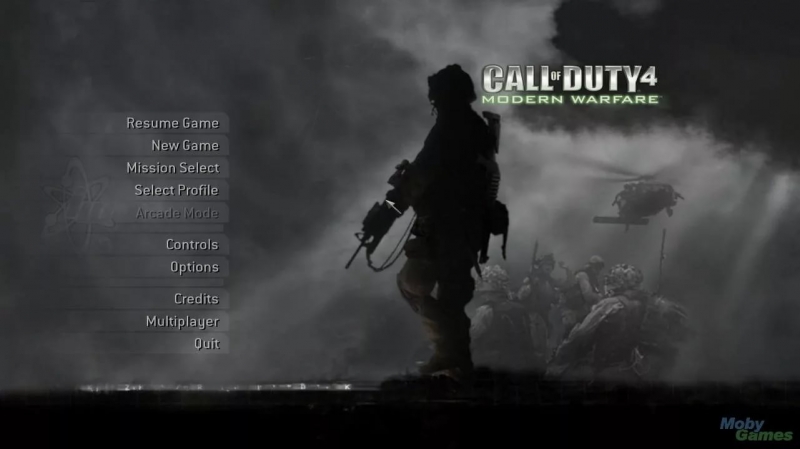 Call of Duty 4 Modern Warfare - Музыка в главном меню