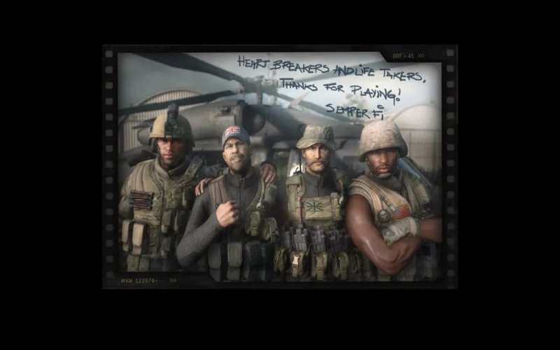 Call of Duty 4 Modern Warfare - Реп из финальных титров