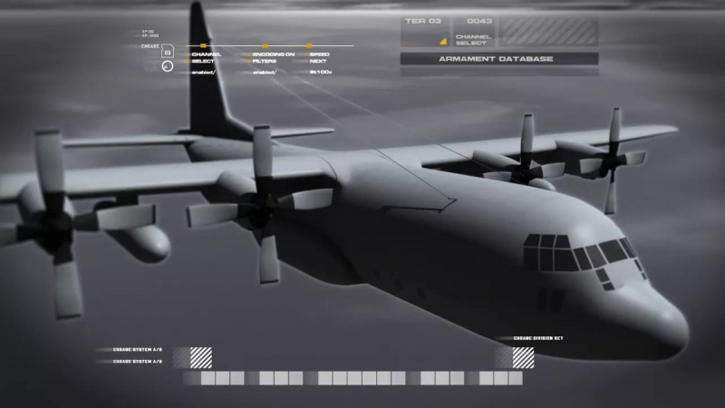 Call of Duty 4 Modern Warfare - Самолёт AC-130H Spectre радиопереговоры