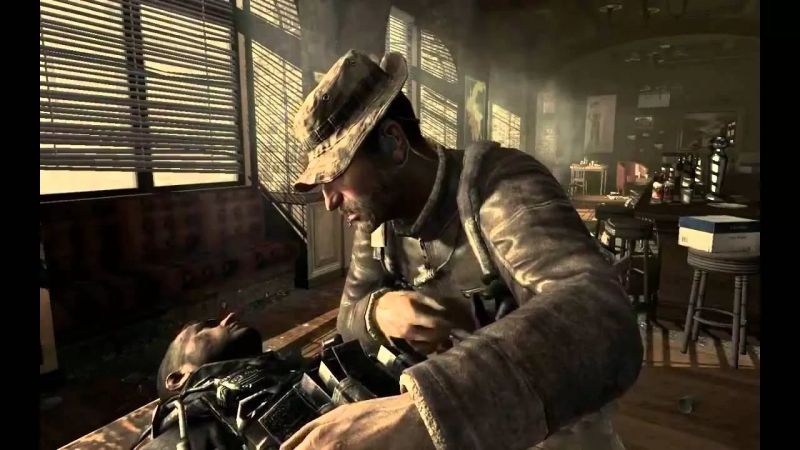 Call of Duty MW3 - смерть Соупа