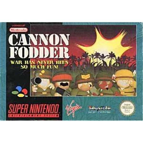 Cannon Fodder - Menu