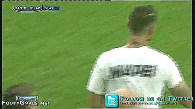 Sassuolo 2-2 Lazio (Goal Antonio Floro Flores) 