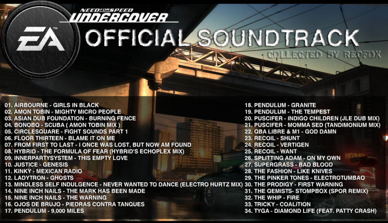 Fight Sounds, Part 1-OST Need For Speed Undercover