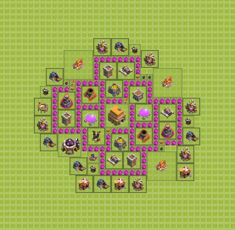 Clash of Clans - Фул тх 10