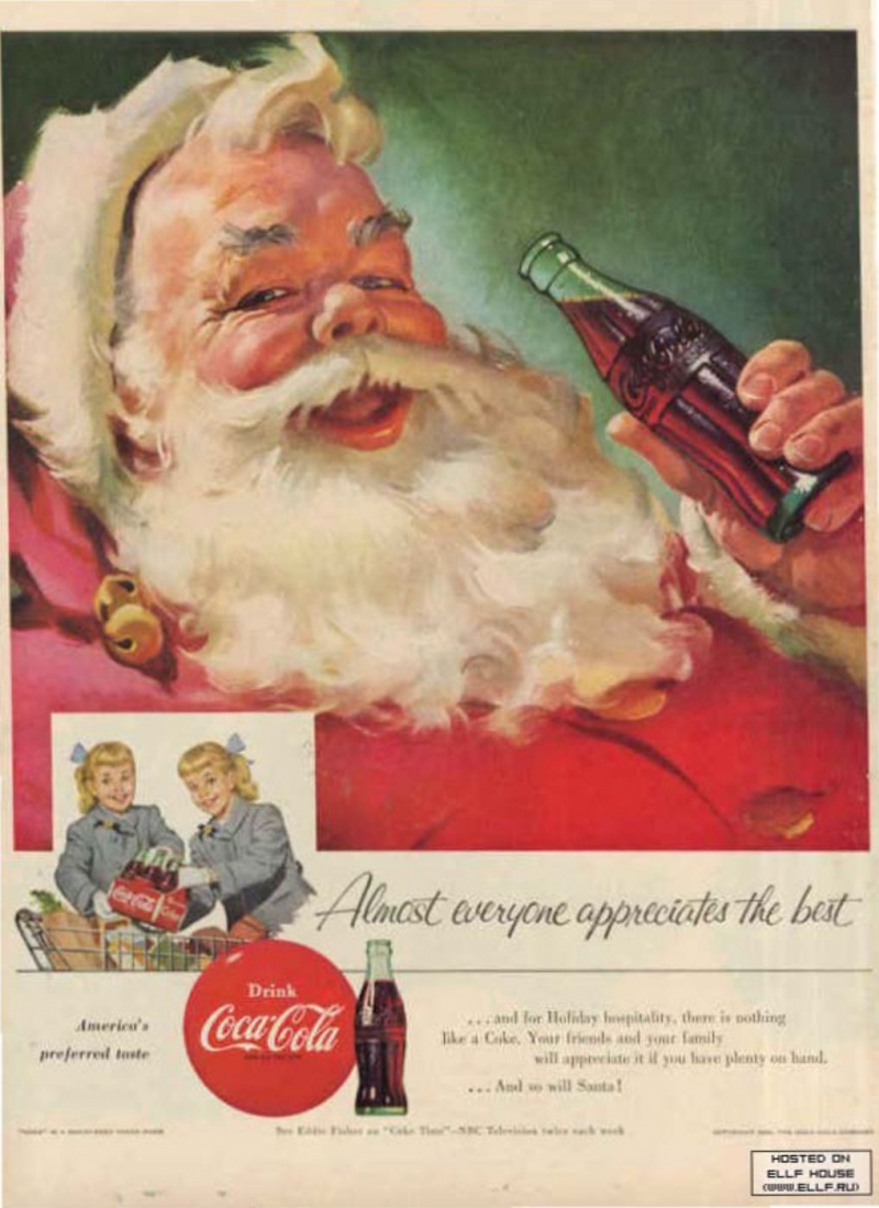 Coka Cola - Самая знаменитая новогодняя реклама