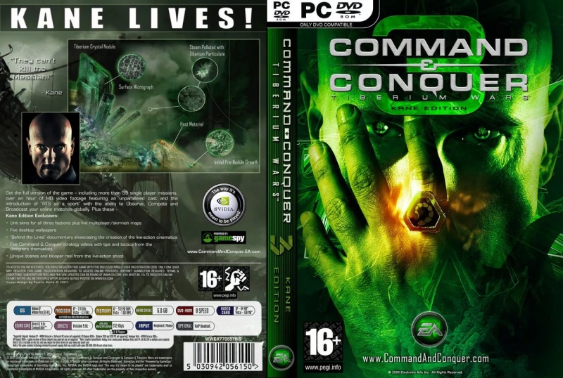 Command & Conquer 3 Tiberium Wars - EA Logo
