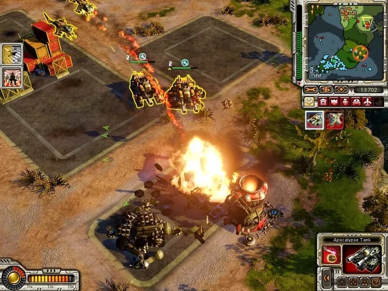 Command & Conquer Red Alert-3 Uprising - Allied combat uprising. Альянс