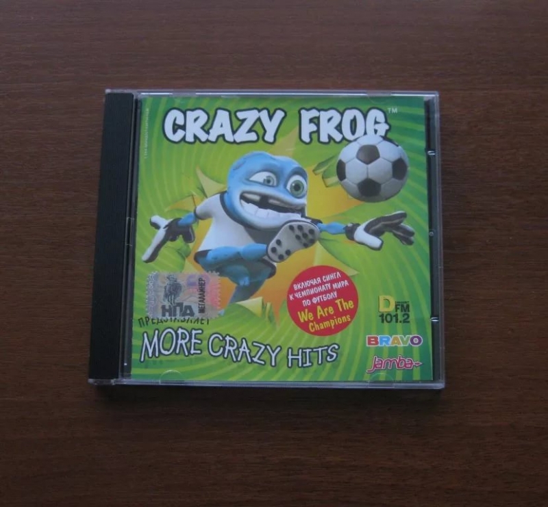 CRAZY FROG - LIVING ON VIDEO