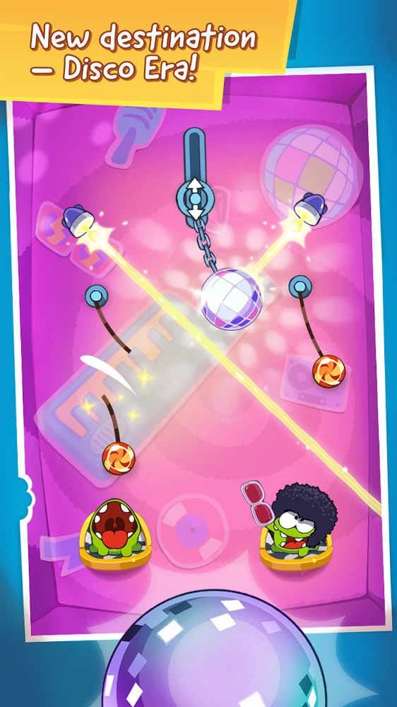 Cut the Rope Time Travel - Disco theme