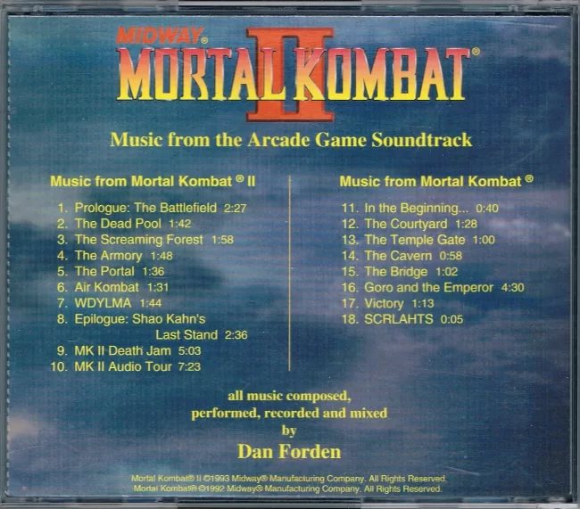 Mortal Kombat 1-2 ost - 14 - The Cavern 13-16k
