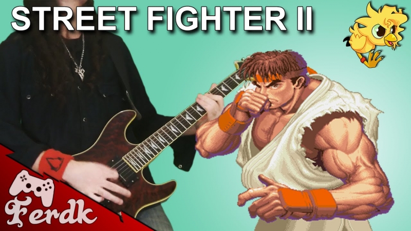 Street Fighter Ryu Theme Metal Cover