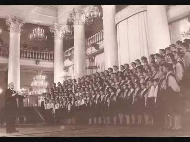 Детский хор Азербайджанской ССР