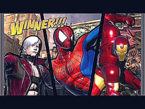 Ultimate Marvel vs Capcom 3 Playthrough:Spider-Man,Iron Man,Dante 