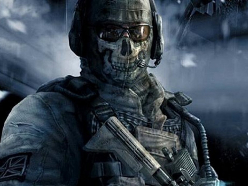 -DOMINIK- and Ghost - Ghost Call of Duty Modern Warfare 2