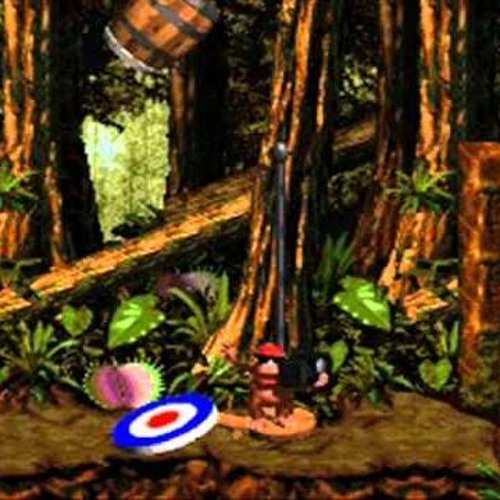 Donkey Kong Country 3 Dixie Kong's Double Trouble - Lose Life Jungle