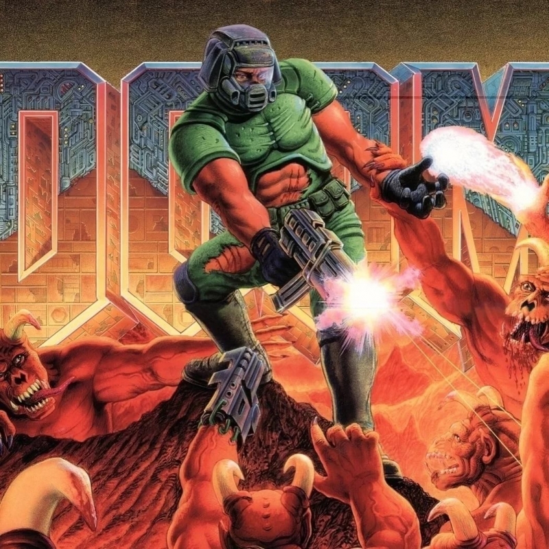 Doom 2 - Oldschool demon