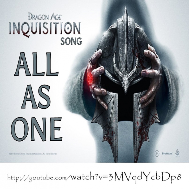 DRAGON AGE INQUISITION SONG - All As One by Miracle Of Sound