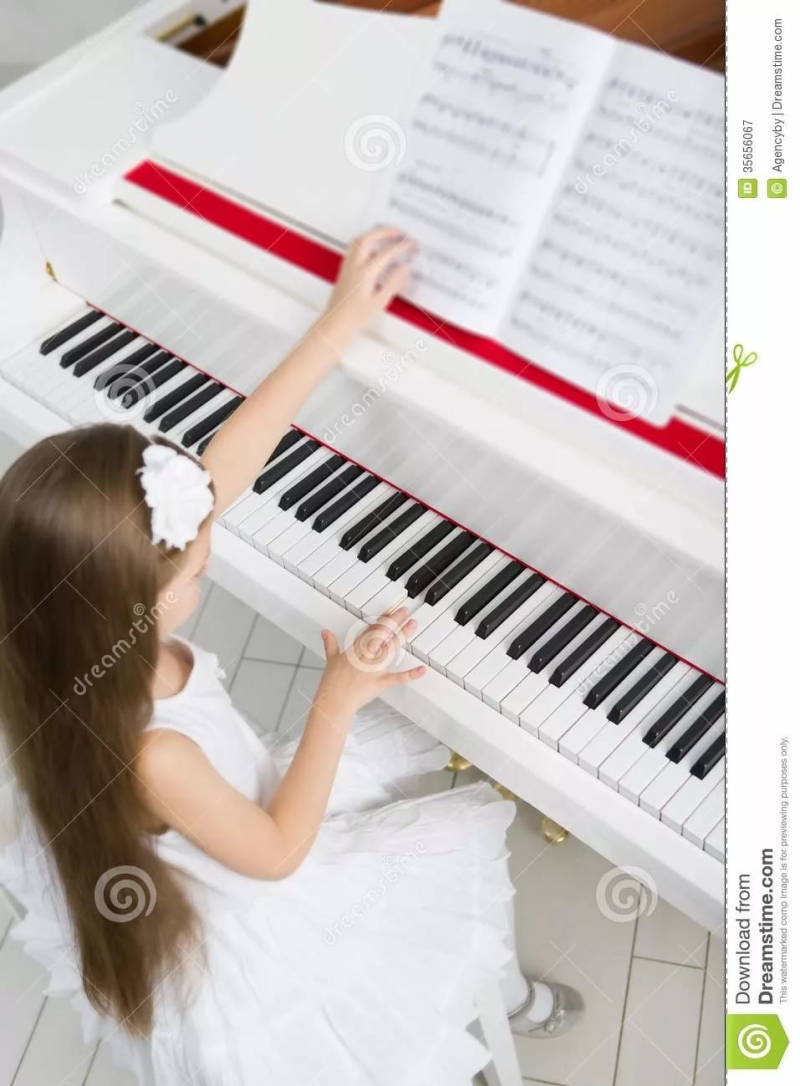 игра на пианино