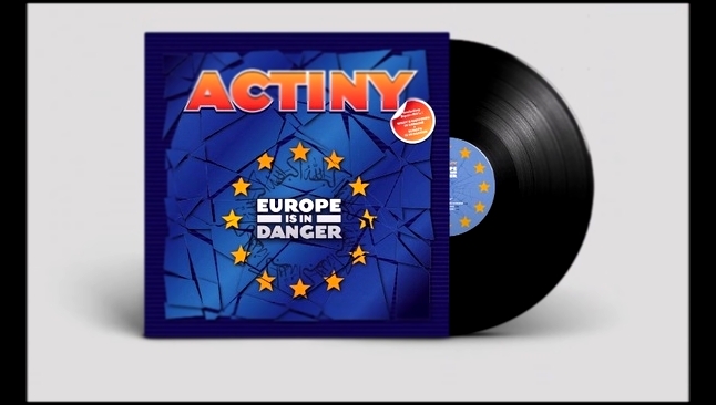 Actiny - Europe Is In Danger Promo Vinyl SP Records 