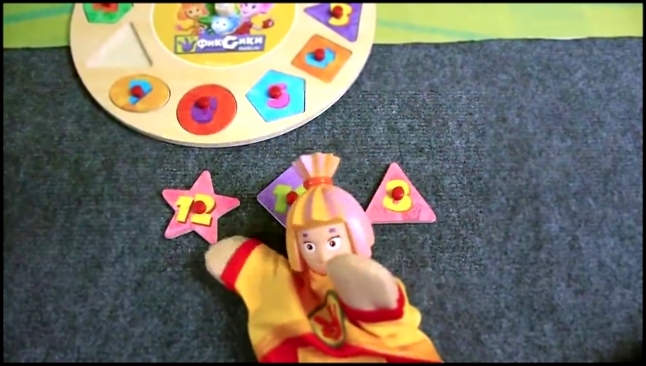 Развивающие мультфильмы с игрушками из мультика Фиксики - Фиксики Часы - учим цифры 