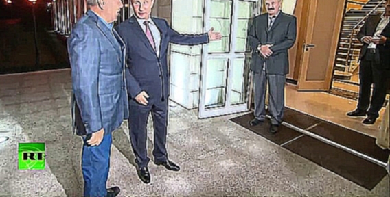 Владимир Путин провел неформальную встречу с Лукашенко и Назарбаевым в резиденции в Сочи 